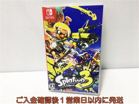 Yahooオークション Switch スプラトゥーン3 ゲームソフト Nintendo