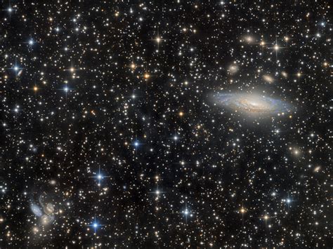 Galaxies In Pegasus NGC7331 And Stephan S Quintet Flickr