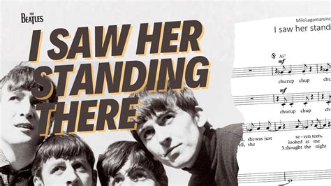 Partituras Corales A 3 Voces De The Beatles I Saw Her Standing There