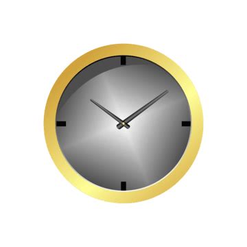 Icono De Reloj De Pared PNG Reloj Reloj De Pared Reloj Dorado PNG Y