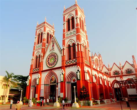 Pondicherry Tourism Basilica Of The Sacred Heart Of Jesus Pondicherry