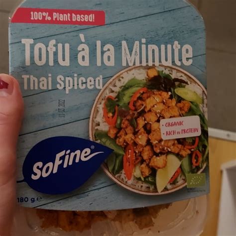 SoFine Tofu à la Minute Thai Spiced Review abillion