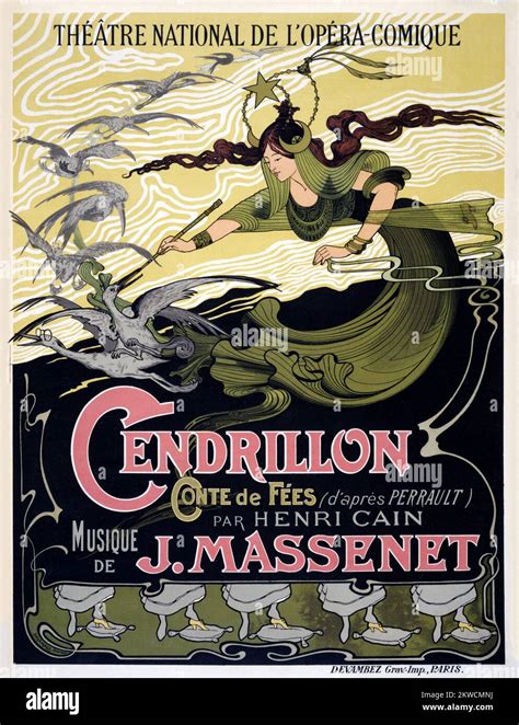 Th Tre National De L Op Ra Comique Cendrillon By Emile Bertrand