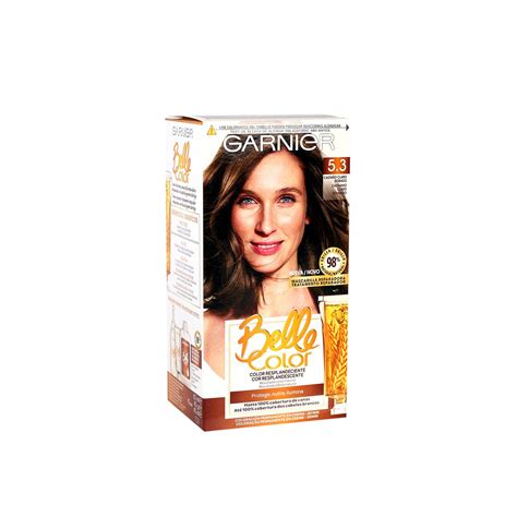 Garnier Belle Color Permanent Hair Dye 53 Light Golden Brown Israel