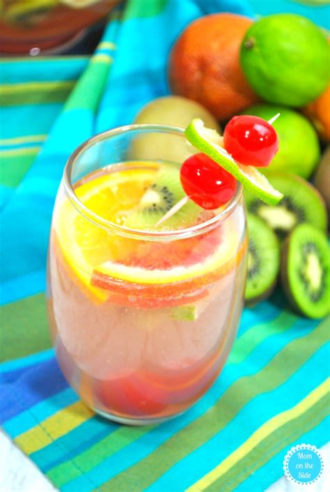 Delicious Tropical Sangria With White Wine Recipe