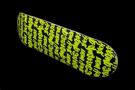 Supreme Fat Tip Skateboard Deck Black Ss22 Project Blitz