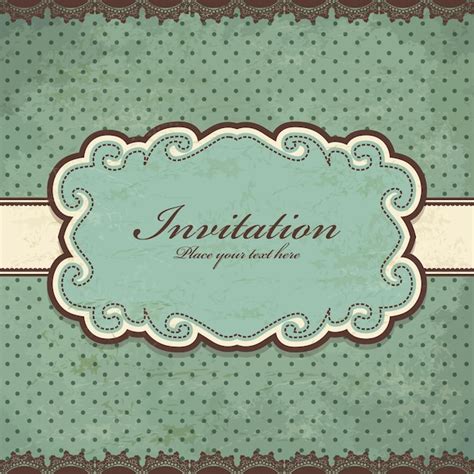 Premium Vector Vintage Frame Template