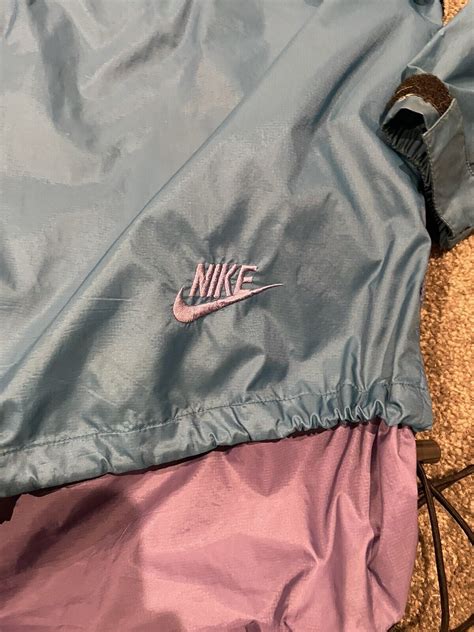 Nike Acg Packable Windbreaker Jacket S Blue Purple Gem