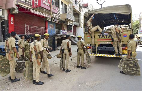 Atiq S Killing Security Upped Across UP Internet Shut In Prayagraj