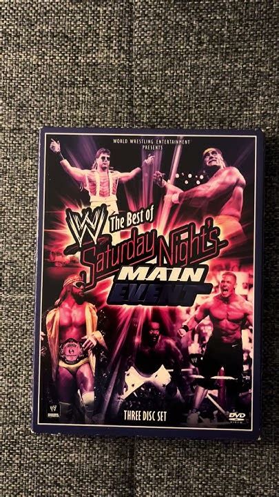 Wwe The Best Of Saturday Nights Main Event Dvd Set Physical Media