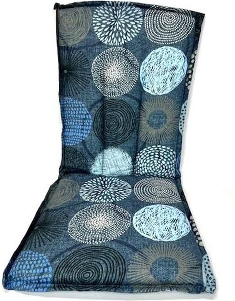 Madison Tuinstoelkussen Lage Rug 104x42 Cm Fantasy Blue Bol