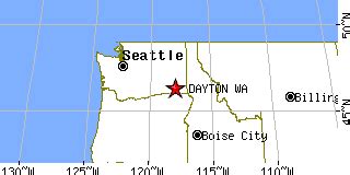 Dayton, Washington (WA) ~ population data, races, housing & economy