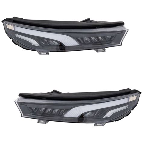 FIT HYUNDAI PALISADE LED DAYTIME RUNNING LIGHTS DRIVING LAMPS DRL PAIR