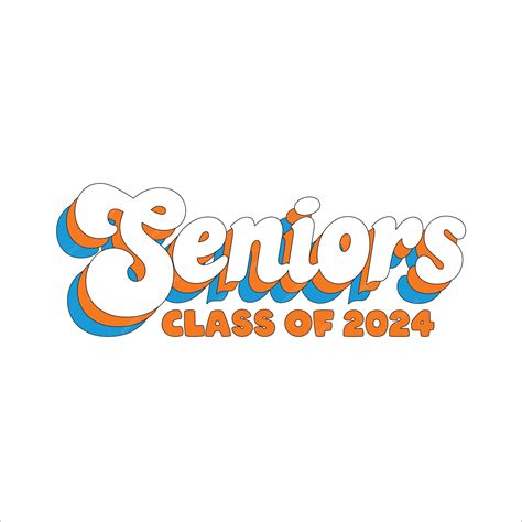 Premium Vector Seniors Class Of 2024 Vector T Shirt Design White