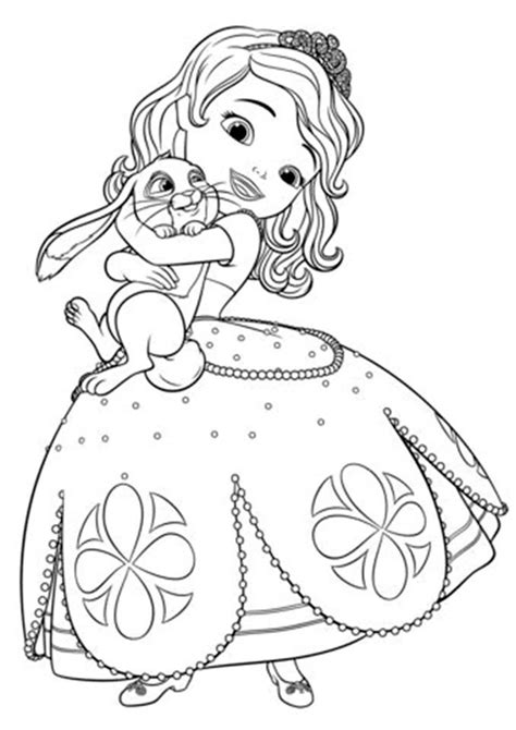 Free And Easy To Print Sofia The First Coloring Pages Disney Princess Coloring Pages Cartoon