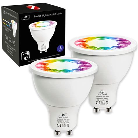 Buy Ajax Online Smart Zigbee Pro Gu10 Led Spotlight Bulbs Zignito Hub