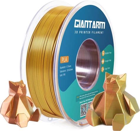 Tricolor Silk Pla Filament Mm D Drucker Pla Silk Filament Kg