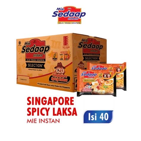 Jual Mie Sedap Singapore Laksa Isi Pcs Shopee Indonesia