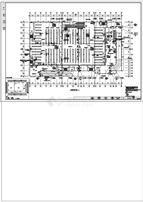 某大型商场空调通风设计cad全套施工图纸（含设计说明）商业建筑土木在线