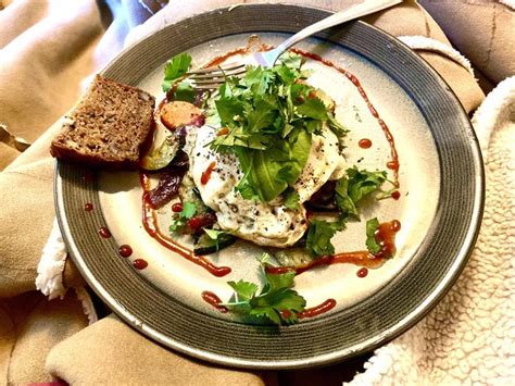 Partner Does Sunday Breakfast Right Fried Egg Venison Saut Ed Zucchini