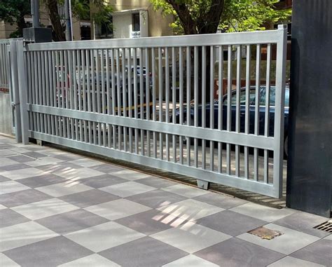 Silver Modern Mild Steel Sliding Gate For Home At Rs Sq Ft In