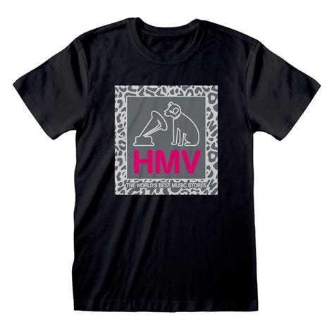 Hmv 100th Anniversary Black T Shirt T Shirt Free Shipping Over £20