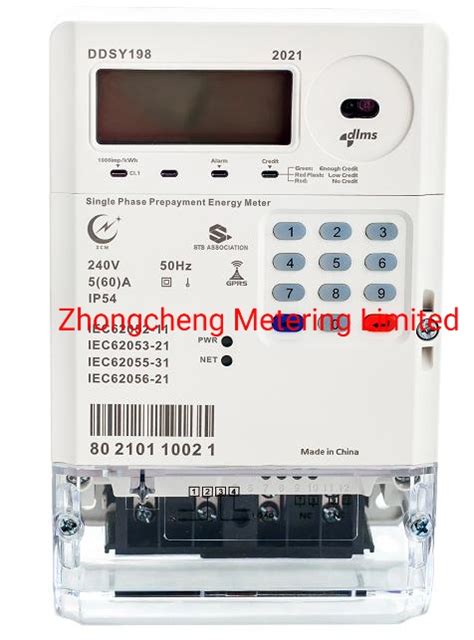 Single Phase Split Keypad Prepaid Energy Meter China Single Phase Sts