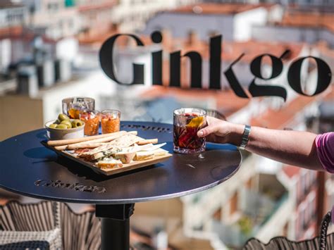 Restaurante Con Terraza En Madrid Ginkgo Sky Bar