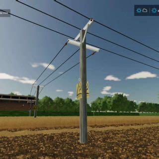 Uk Electricity Poles Prefab Update Version V Fs Fs Mod