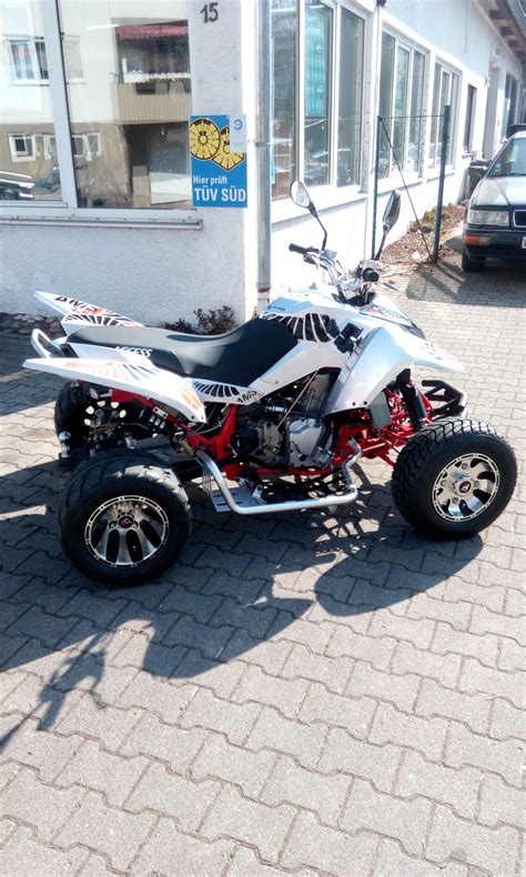 Das Supermoto Quad Von Access Ams Efi Mit Lof Zulassung Zu