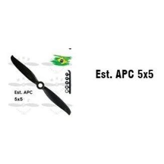 Helice Mhs 5x5 Estilo Apc Nyon Zagi Velocidade Aeromodelo Shopee Brasil