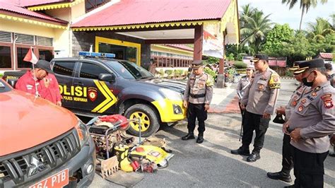 Polres Mempawah Gelar Apel Kesiapan Operasi Kepolisian Kewilayahan Bina