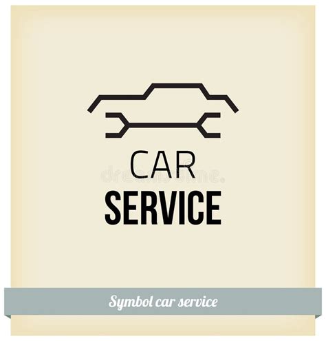 Car Service And Repair Center Or Garage Stock Vector Illustration Of