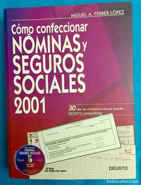 Como Confeccionar Nominas Y Seguros Sociales Comprar Libros De