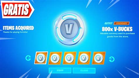 Ottieni Gratis V Bucks Su Fortnite Season Ricompense Gratuite