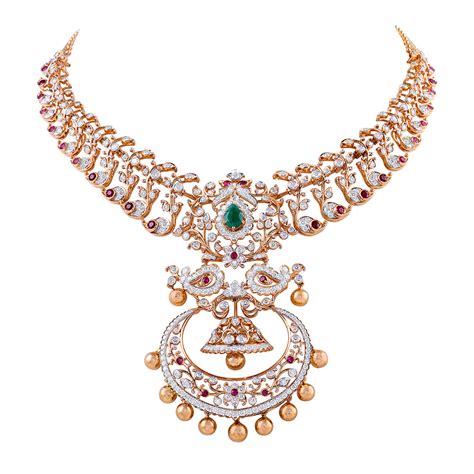 Diamond Necklace Musaddilal Jewellers