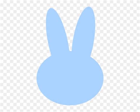 Bunny Head Silhouette - Free Transparent PNG Clipart Images Download