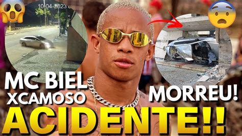 Mc Biel Xcamoso Morre Em Acidente Grave De Carro Cantor De Brega Funk