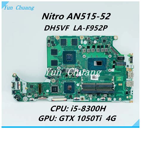 Dh Vf La F P Main Board For Acer Nitro An An Laptop