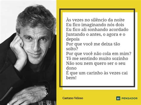 S Vezes No Sil Ncio Da Noite Eu Caetano Veloso Pensador