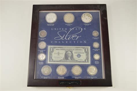 SILVER Coin Set United States Silver Collection Historic US Collection ...