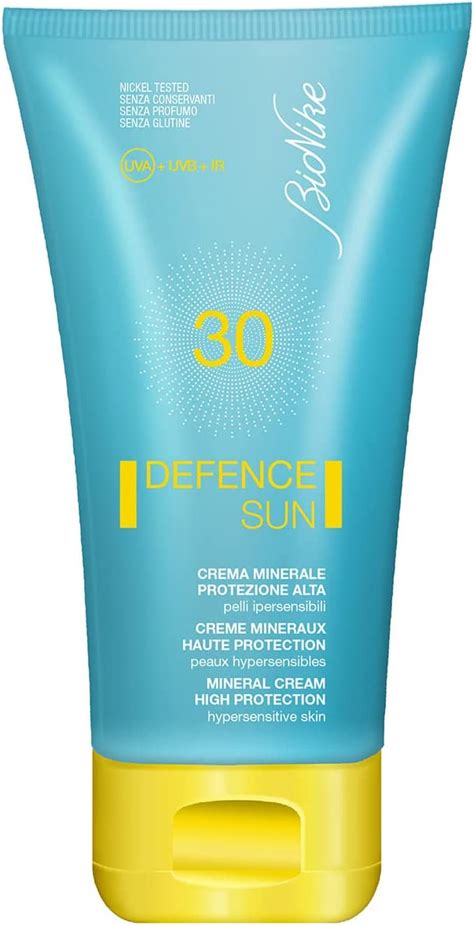 Bionike Defence Sun Crema Solare Corpo Minerale Spf Per Pelli