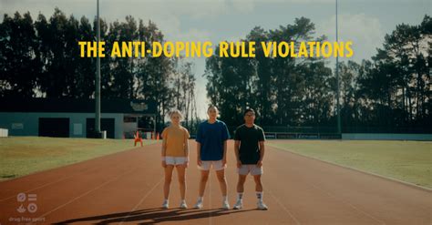 Anti Doping Rules And Rule Violations Explained Drug Free Sport New