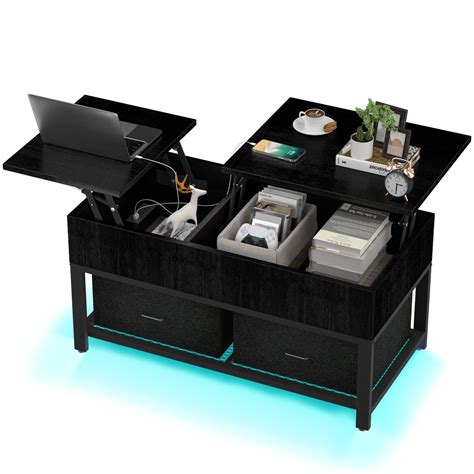 Buy Hasipu Lift Top Coffee Table With Storage For Living Room LED