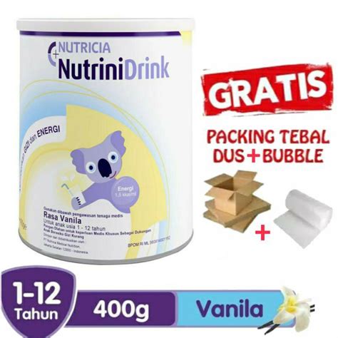 Jual Nutrinidrink Powder Vanila G Gr Exp Shopee Indonesia