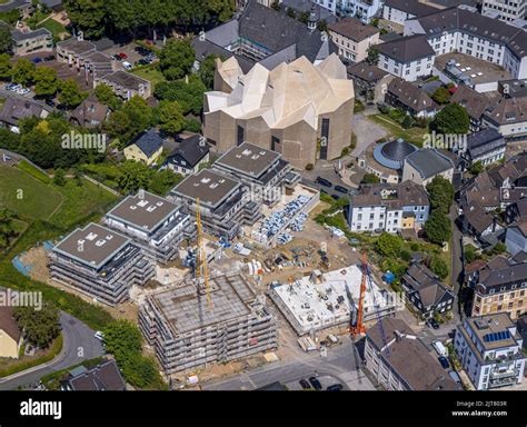 Luftaufnahme Baustelle Und Neubau An Der L Her Stra E Mariendom