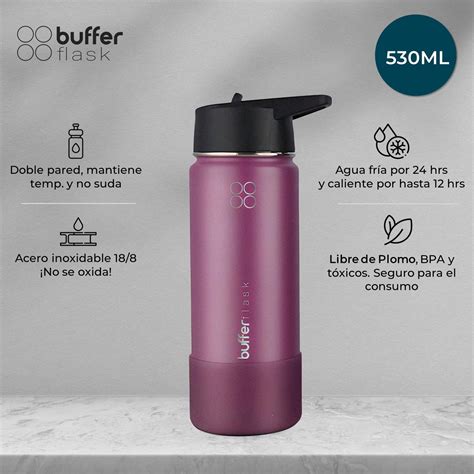 Ripley TERMO BOTELLA AGUA TERMICA NIÑOS BUFFER ACERO INOXIDABLE VIOLETA