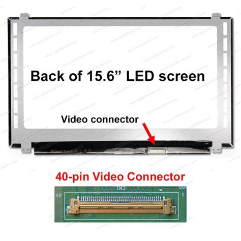 15 6 LED 40P FHD Slim LP156WF4 SL B1 Techstar Computers