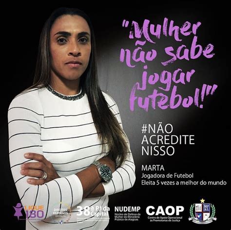 Embaixadora Da Onu Marta Entra Em Campanha Contra O Machismo E A