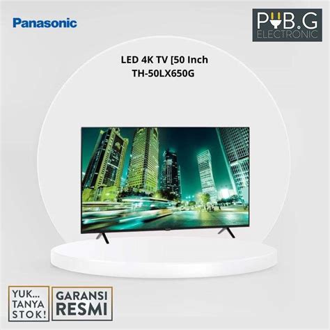 Jual Panasonic Th Lx G Led K Tv Inch Pubg Di Seller Pub G